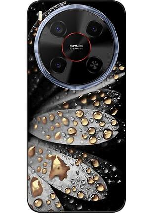 Силіконовий чохол epik для zte nubia v70 max з принтом квітка