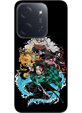 Силиконовый чехол epik для xiaomi poco c85 с принтом demon slayer сила воды