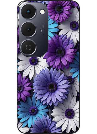 Силиконовый чехол epik для tecno spark 40 pro plus (km7) с картинкой лавандовая гармония