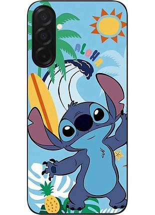 Силиконовый чехол epik для samsung galaxy a57 с изображением тропический стич