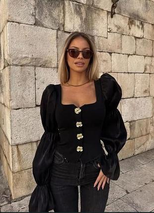 Блузка zara нова