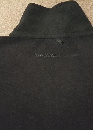 Флиска mammut, мужская, черная l 5