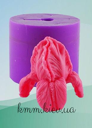 Силиконовая форма люкс ирис малый 3d