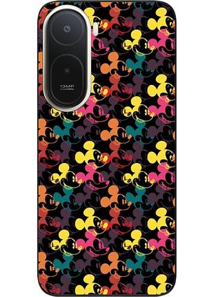 Чехол силиконовый epik для xiaomi redmi a7 pro с изображением цветной паттерн с микки маусом