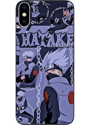Силиконовый чехол epik для iphone x с картинкой аниме хатаке