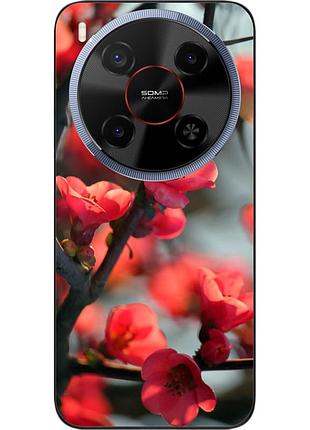 Чохол силіконовий epik для zte nubia v70 max з принтом сакура