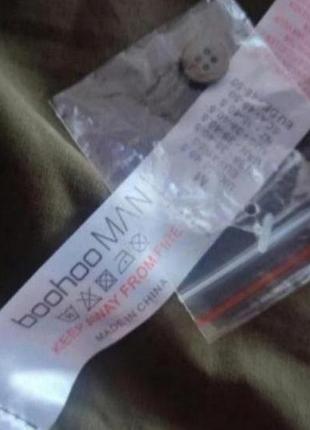 Рубашка коттоновая man boohoo раз, 46 7