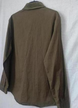 Рубашка коттоновая man boohoo раз, 46 6