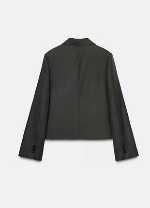 Блейзер з лацканами zara 4