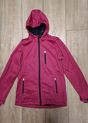 Новые crivit куртка ветровка softshell софтшел на флисе, нитевичка