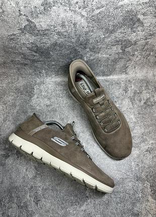 Оригінальні кросівки skechers slip-ins