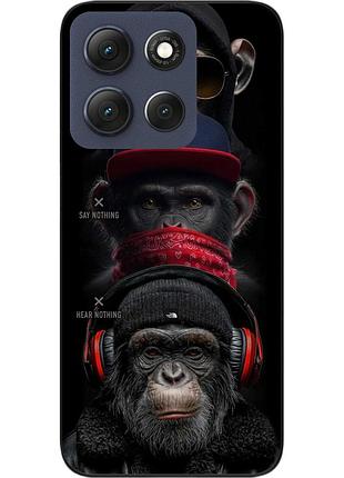Чохол силіконовий epik для motorola g86 5g з принтом три мудреці