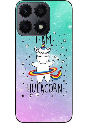 Силиконовый чехол epik для honor x8a с картинкой единорог