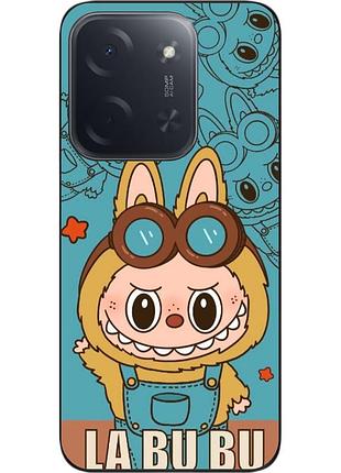 Чохол силіконовий epik для xiaomi poco c85 з принтом labubu пілот