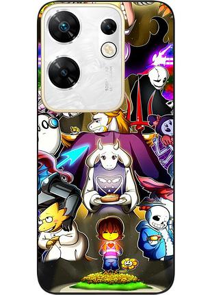 Силиконовый чехол epik для infinix zero 30 4g с картинкой андертейл