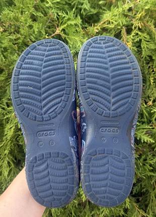 Сабо crocs w8 ( 25см) 5