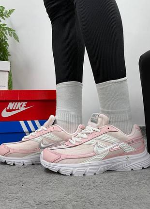 Утепленные зимние женские кроссовки nike initiator pink winter termo найк розового цвета термо
