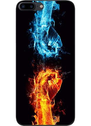 Силіконовий чохол epik для iphone 8 plus з картинкою опір