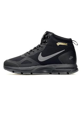 Чоловічі кросівки  nike air relentless 26 mid gtx black grey