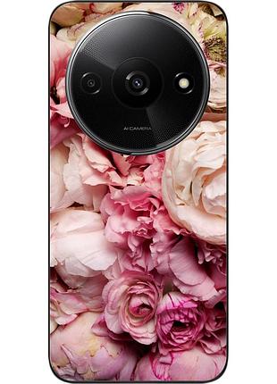 Чехол силиконовый epik для xiaomi redmi a3 с картинкой пионы