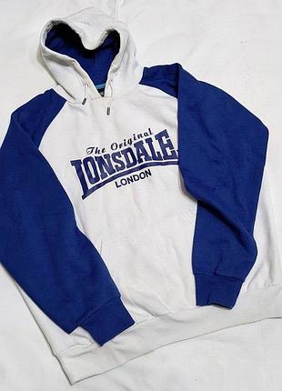 Мужская кофта худи lonsdale, размер xl