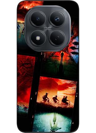 Силиконовый чехол epik для xiaomi redmi note 15 pro+ 5g с принтом stranger things тени изнанки