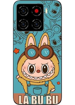 Чохол силіконовий epik для zte blade a56 з принтом labubu пілот