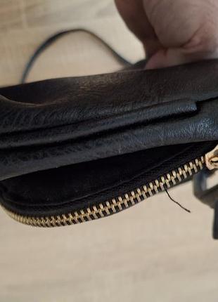 Маленькая кожаная сумочка 👜 6