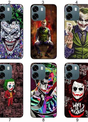 Силиконовый чехол joker джокер harley quinn харли квин для oppo a6 харизма и защита