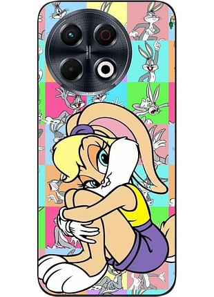 Чохол силіконовий epik для tecno spark 30 pro (kl7) з картинкою мультяшний мікс