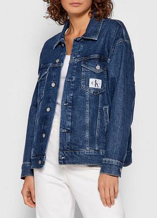 Джинсова куртка calvin klein, xs