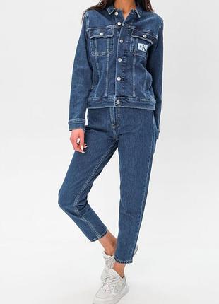 Джинсова куртка calvin klein, xs 3
