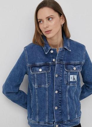 Джинсова куртка calvin klein, xs 2