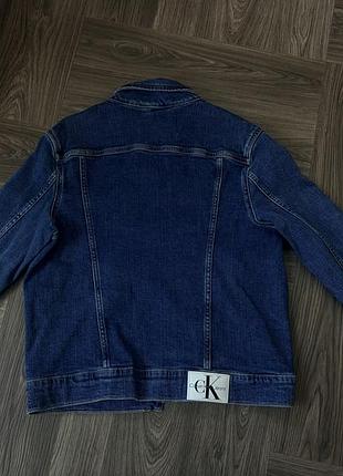 Джинсова куртка calvin klein, xs 6