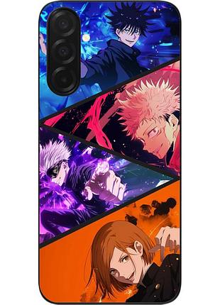Чехол силиконовый epik для samsung galaxy a57 с принтом jujutsu kaisen энергия проклятий