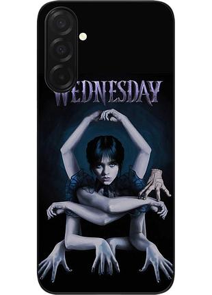 Чехол силиконовый epik для samsung galaxy a37 с принтом wednesday видение