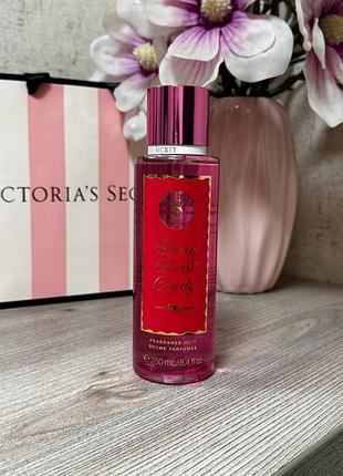 Парфюмированный увлажняющий спрей для тела victorias secret berry burst candy fragrance mist