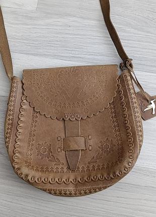 Сумка шкіряна жіноча ,,вінтаж,, accessorize