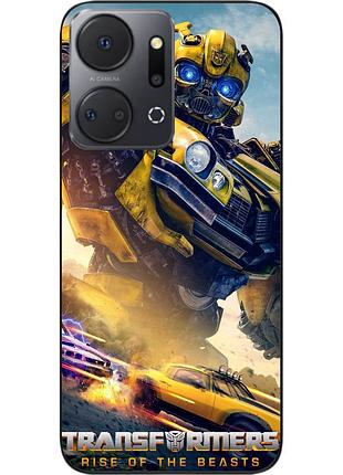 Силіконовий чохол epik для honor x7a з картинкою бамблбі трансформери