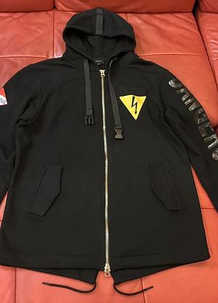 Мужская толстовка preppy с капюшоном, р.xxl