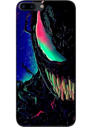 Силіконовий чохол epik для iphone 7 plus з картинкою яскравий веном