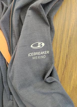 Оригінальна жіноча термокофта icebreaker merino 200 (модель з блискавкою 1/2 zip / bodyfit 200, 100% шерсть мериноса). 3