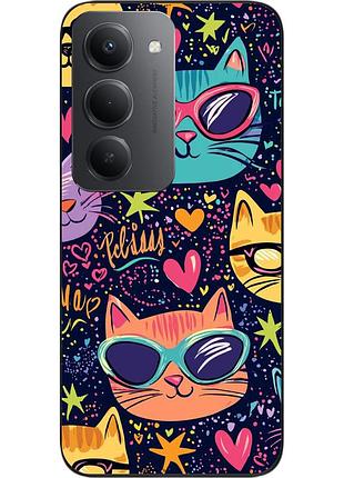 Чехол силиконовый epik для xiaomi redmi 15 радужные котята
