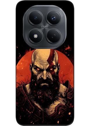 Силіконовий чохол epik для xiaomi redmi note 15 pro 4g з зображенням god of war червоний гнів