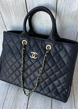 Жіноча чорна містка сумка grant shopping tote 2