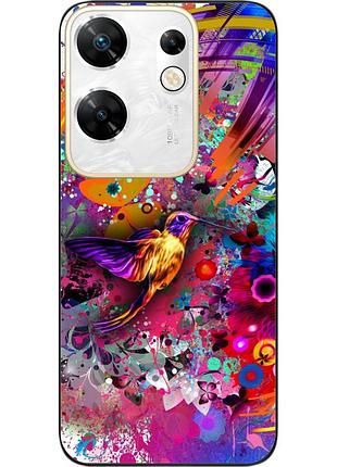 Силіконовий чохол бампер epik для infinix zero 30 4g з картинкою креатив