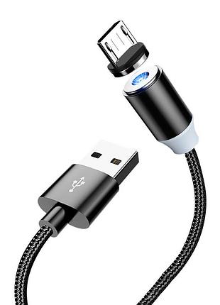 Магнитный кабель kaku ksc-306 usb - microusb 1m - black
