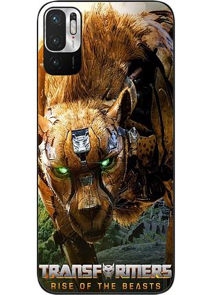 Силіконовий чохол epik для xiaomi redmi note 10 5g з картинкою читор трансформери звердоботи