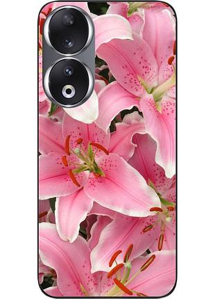 Силіконовий чохол epik для honor 90 з картинкою лілії