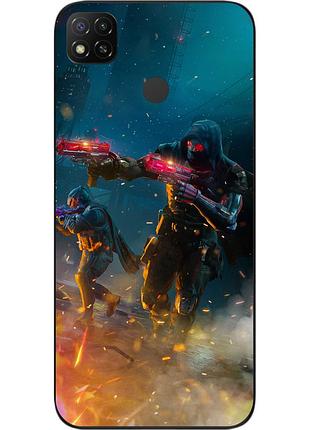 Чехол силиконовый epik для xiaomi redmi 9c с картинкой call of duty nikto